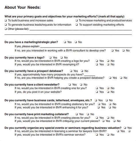 Client Assessment Form Template | DocTemplates