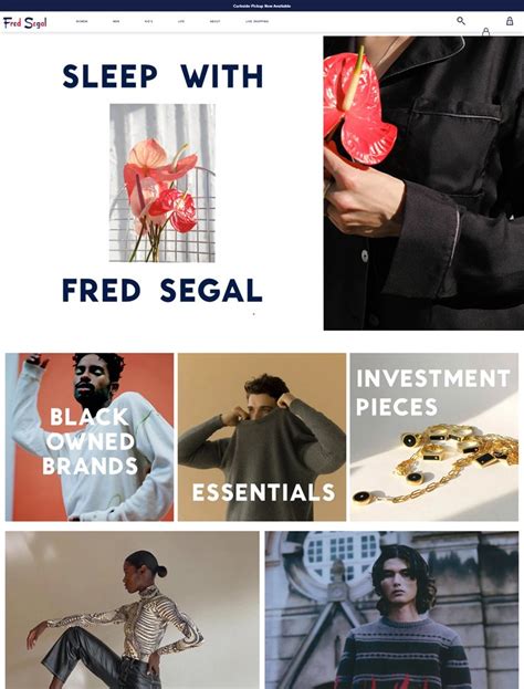 Fred Segal | eCommerce Website Design Gallery & Tech Inspiration