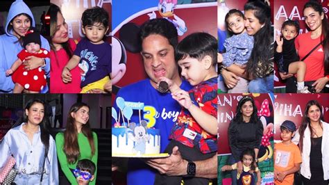 Vikas Kalantri Son Vihaan 3rd Birthday Party 2022 - Debina, Puja ...