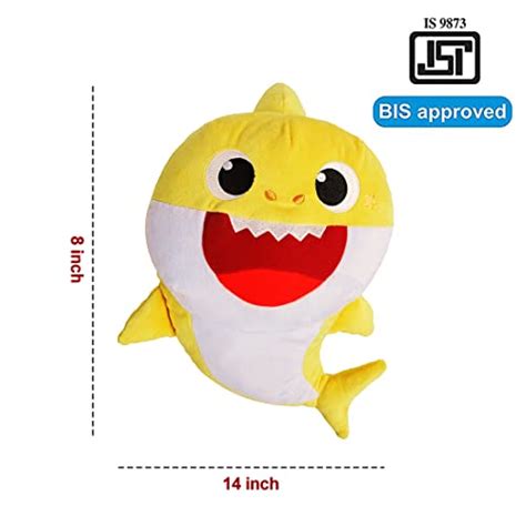 Pinkfong Baby Shark Plush Singing Plush Toy 8 Inch for The Kids of 1 ...