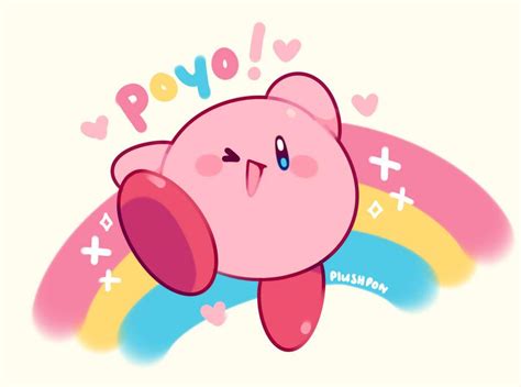 Poyo! [Art by: Plushpon] : r/Kirby