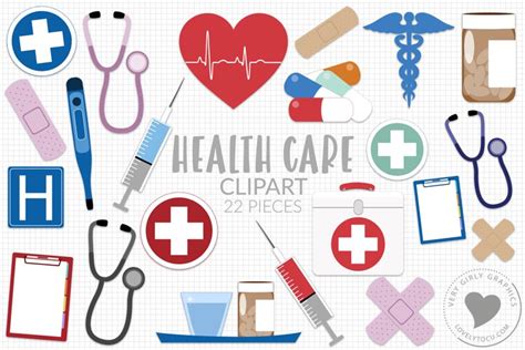 Nursing healthcare clipart, healthcare graphics (557462)