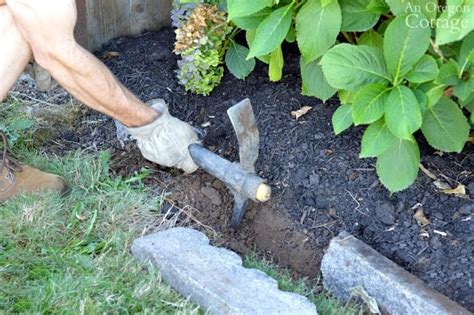 Easy Inexpensive Cement Garden Edging for Beds & Paths - An Oregon Cottage