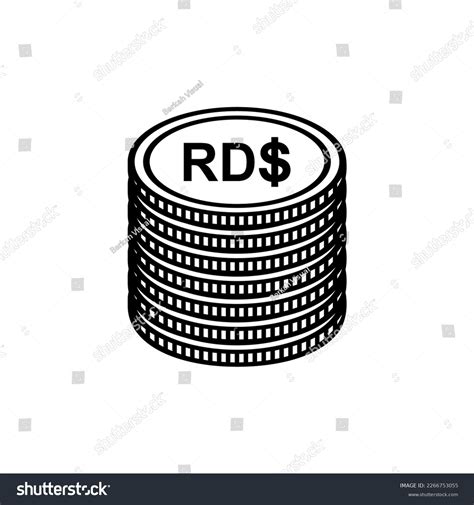 Dominican Republic Currency Symbol Dominican Peso Stock Vector (Royalty ...