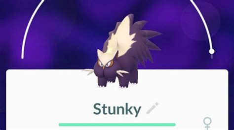 Why Shiny Stunky is unlikely to appear in Pokemon GO