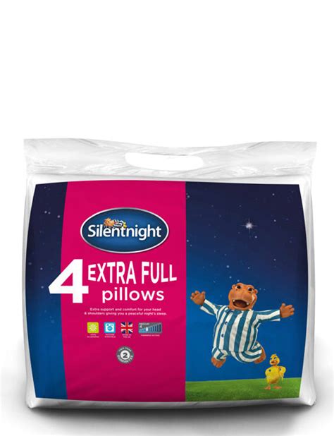 Pack Of 4 Silentnight Extra Full Pillows | Chums