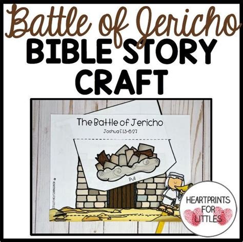 Joshua and the Battle of Jericho Bible Craft Sunday School - Etsy