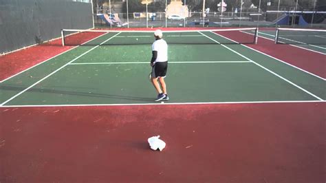 Deuce Court Tennis Serves - YouTube