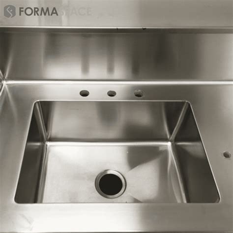 One Piece Stainless Steel Sink & Countertop for Labs | Formaspace