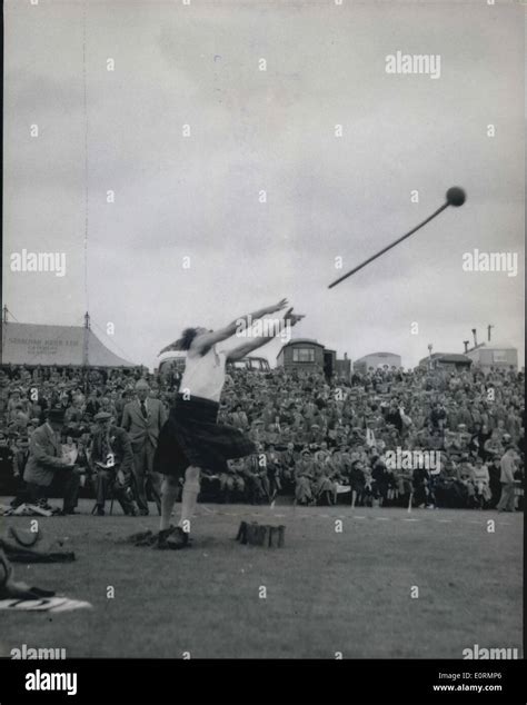 Jan. 01, 1960 - Crieff Highland gathering at Market Park, Crieff: Stewart Anderson of Monifieth ...