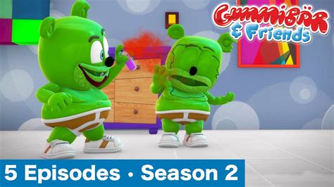 Gummy Bear Show Season 2 - 5 EPISODES (#11-15) - Gummibär And Friends ...