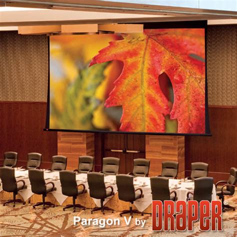 Draper 114608FN 250" Wall & Ceiling Projector Screen Pure White XT1300V ...