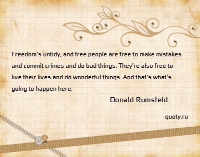 Donald Rumsfeld Predictablility On Quotes. QuotesGram