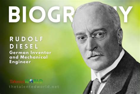 Rudolf Diesel Biography, Age, Books, Career & Family | German Inventor | TheTalentedWorld