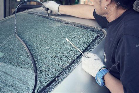 Windshield repair Stock Photo by ©luknaja 61739247