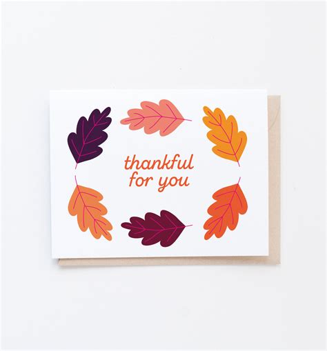 Thankful for You card – Graphic Anthology