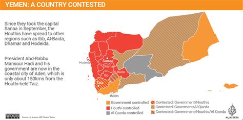 Map Yemen – who controls what: – International Shia News Agency