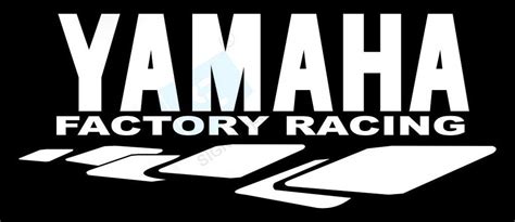 SIGN EVER Yamaha Factory Racing Logo Yamaha Bikes Fuel Tank Mudguard ...