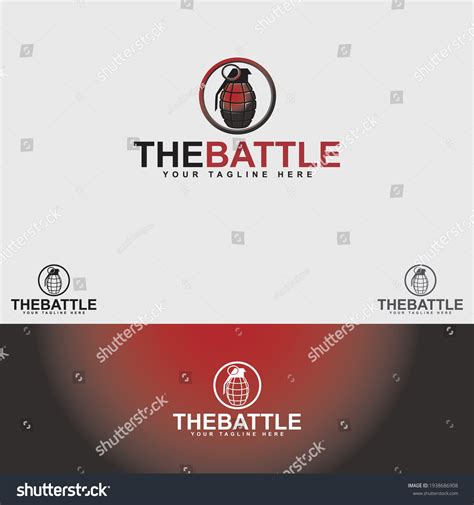 Battle Logo Design Vector Template Stock Vector (Royalty Free ...