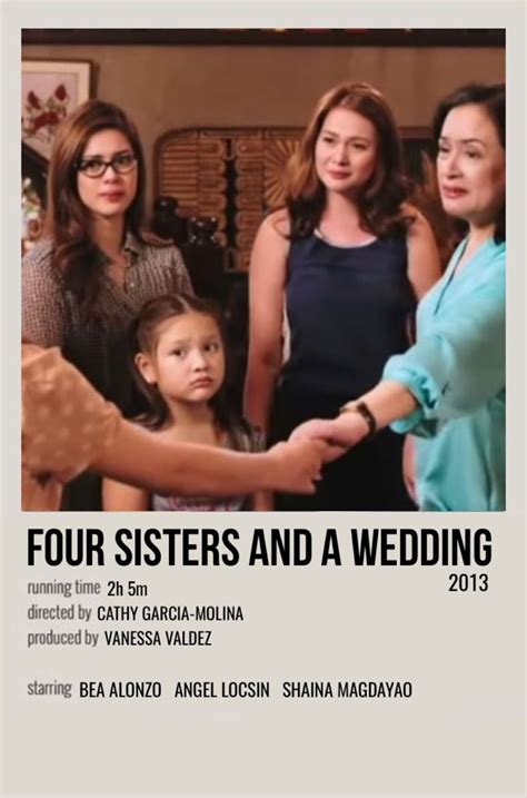 four sisters and a wedding | Four sisters, Wedding movies, Wedding running