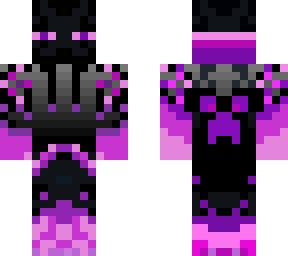 Purple Hoodie Enderman | Minecraft Skin