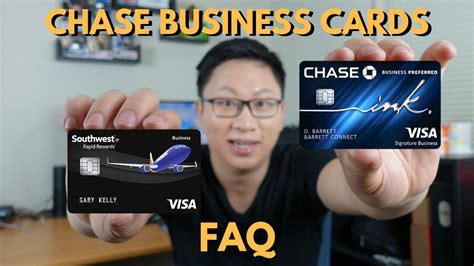 Chase Business Cards FAQ - YouTube