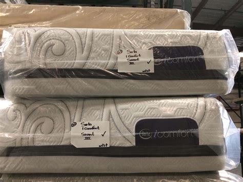 Serta iComfort Savant III Plush Memory Foam Split King Mattress