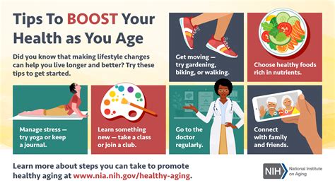 Tips To Boost Your Health as You Age | National Institute on Aging