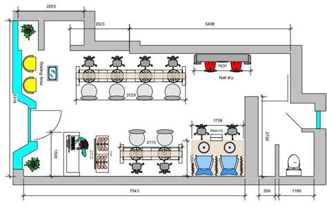 Salon Design & Interior Floor Plans: Inspiring Salon Ltd December by ...