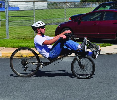 Student-designed Recumbent Bicycle | Download Scientific Diagram