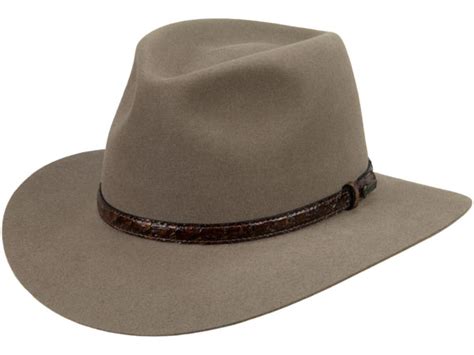 Banjo Paterson Hat by Akubra, shown in Heritage Fawn : Australian Made ...