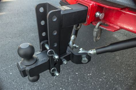 BulletProof Hitches Frame-Mounted Hitch Stabilizer Bars For Heavy Towi ...