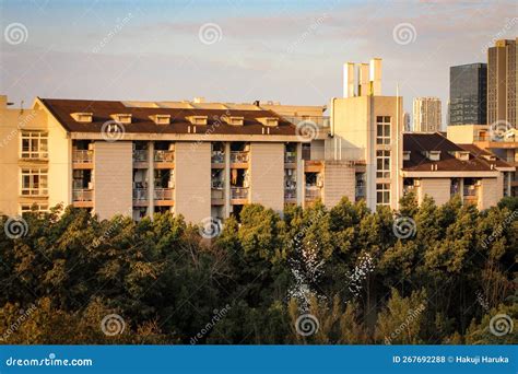 Beautiful of Chongqing University Campus Stock Photo - Image of cloud ...