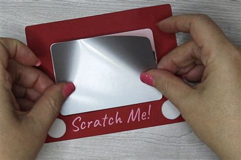 DIY Scratch Off Card Tutorial | SVG Nation