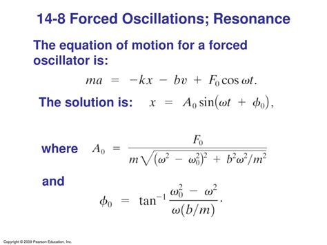 Oscillation Amplitude Equation at Robert Miller blog