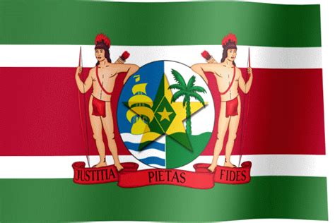 Suriname Flag GIF | All Waving Flags