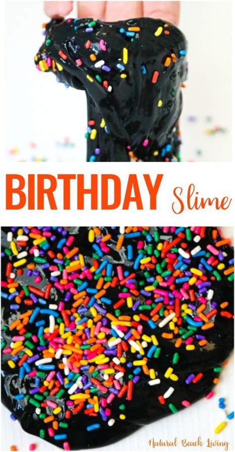 How to Make Black Slime - Birthday Party Jiggly Slime Recipe - Natural Beach Living | Slime ...