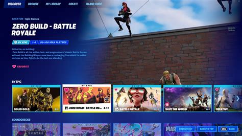 Use Fortnite’s new “Sub Modes” feature to easily change game modes ...