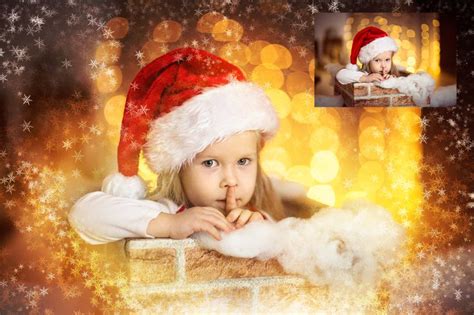 150 Christmas Overlays Photoshop Clipart Bundle - FilterGrade ...