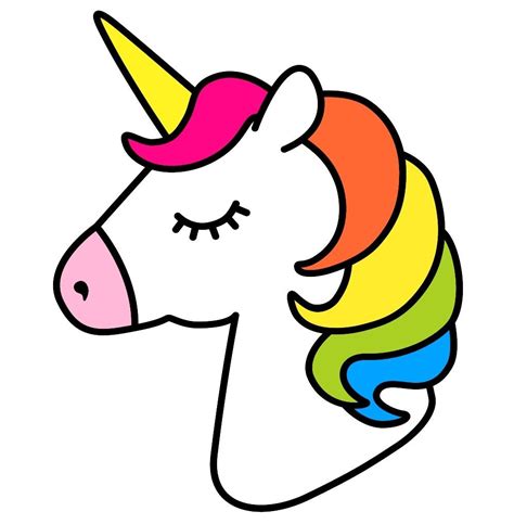 Cute simple unicorn, easy to draw///niedliches einfaches Einhorn, leicht zu zeichnen😊😊 | Cute ...