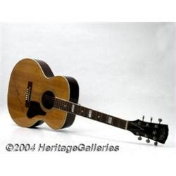 Hank Snow Autographed Guitar.