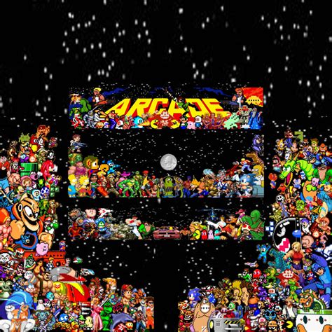 Arcade Artwork Vector at Vectorified.com | Collection of Arcade Artwork ...