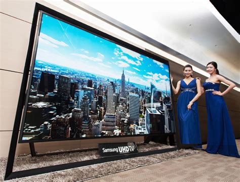 سامسونج تكشف عن اكبر تلفاز في العالم بدقة samsung Ultra HD ~ برج التقنية