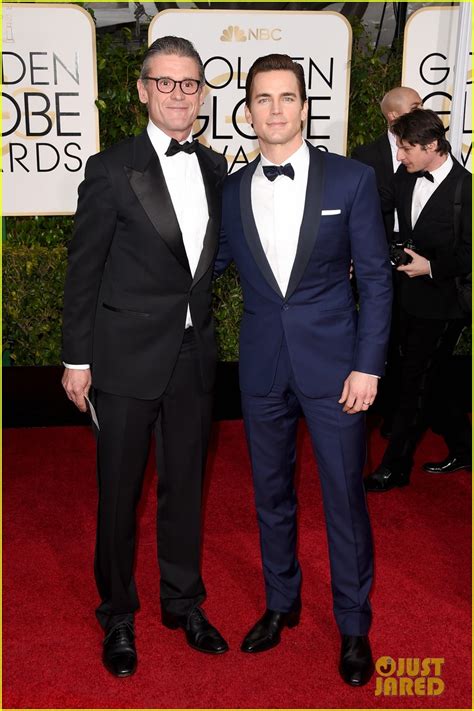 Matt Bomer & His Husband Simon Halls Walk the Red Carpet at the Golden ...