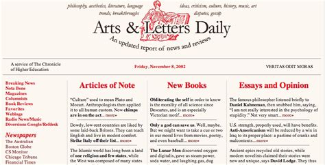 The Truth About Arts And Letters Daily Is About To Be Revealed | Arts And Letters Daily