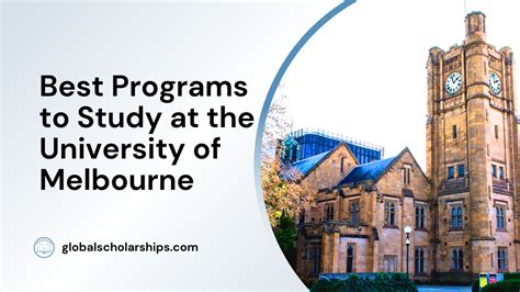 5 Best Programs to Study at the University of Melbourne - Global ...