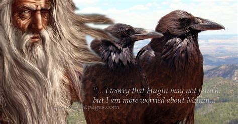 Huginn and Muninn: Powerful Ravens Of Odin, Supreme God In Asgard In Norse Mythology - Ancient Pages