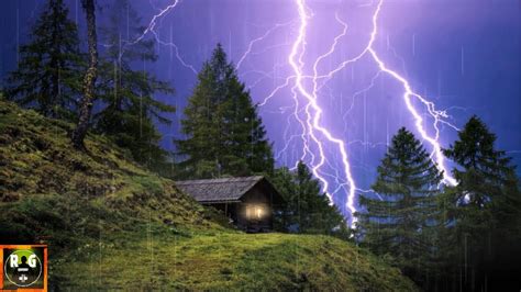 Thunderstorm Sounds | Rain with Heavy Thunder and Loud Lightning ...