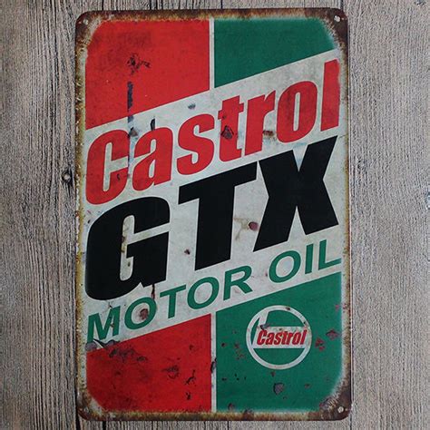 Vintage Metal Signs For Garage