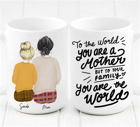 Personalized Daughter and Mom Mug – Glacelis